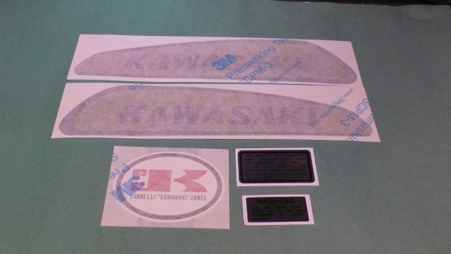 1971 MT1 COMPLETE DECAL SET (image for) 1971 MT1 COMPLETE DECAL SET